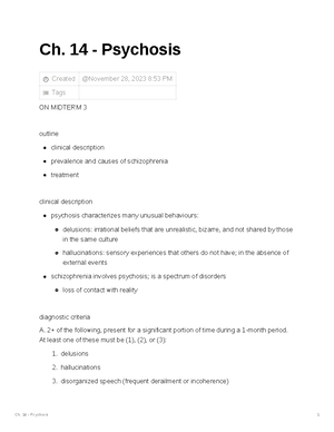 Ch.12 - Substance use and impulse control - Ch. 12 - Substance use and ...