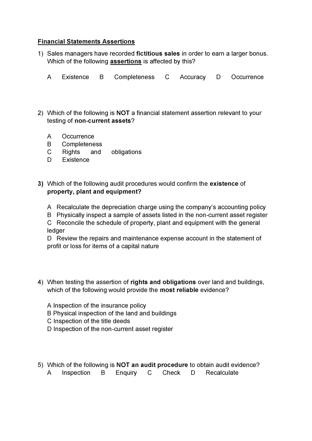 financial-statements-assertions-practice-questions-financial