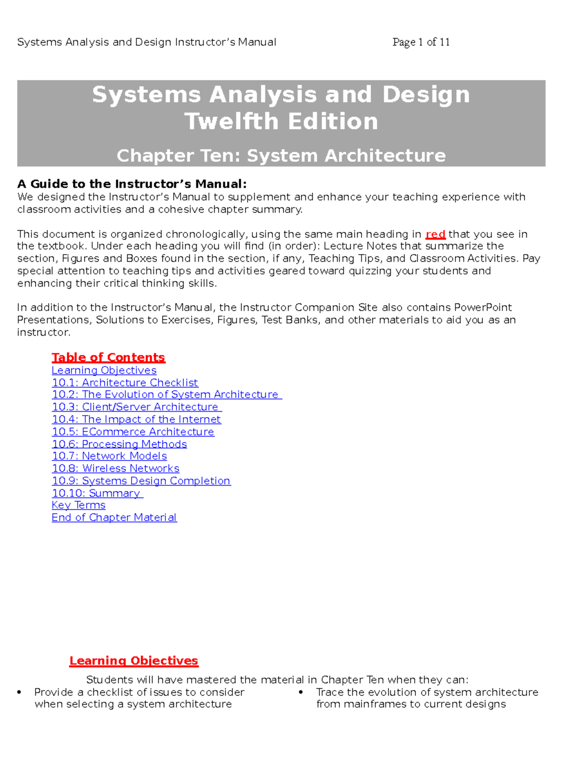chapter7solutions - Systems Analysis and Design Twelfth Edition Chapter ...