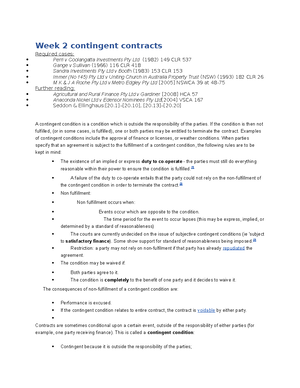 Case Notes 2 - Summary Contracts - Part B - Case Notes Codelfa ...