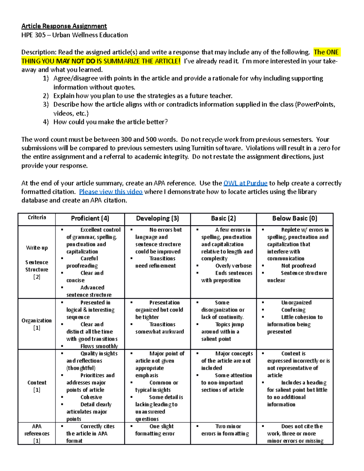 Article 1-Establishing positive relationships with students - Article ...