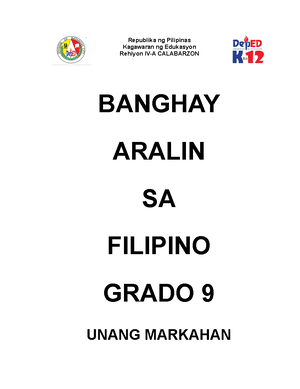 Pananaliksik tungkol sa Wikang at Kulturang Filipino - Retorika ...