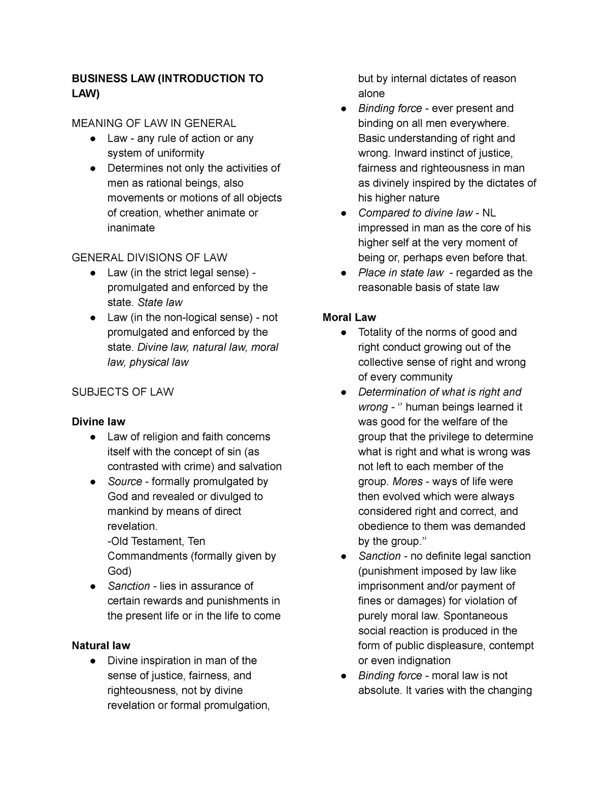 business-law-introduction-to-law-business-law-introduction-to-law