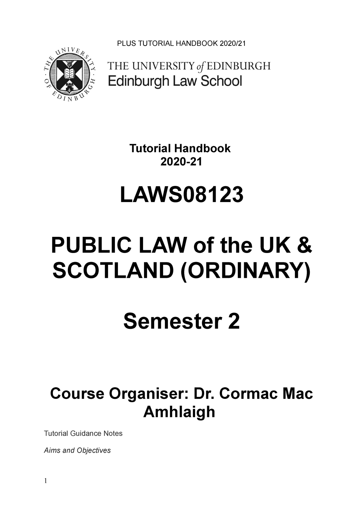 dissertation handbook edinburgh