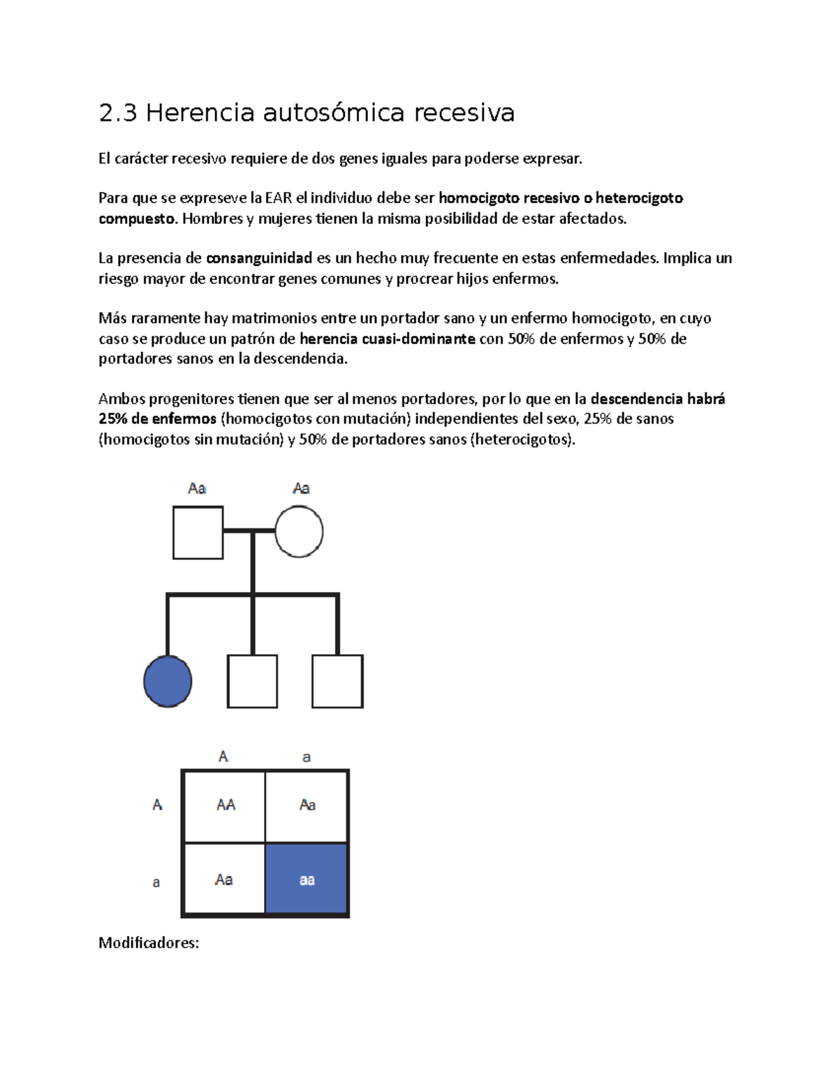 herencia autosómica recesiva