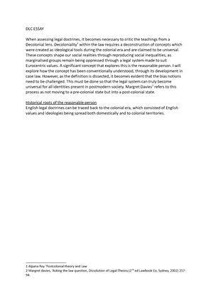 DLC Summative Student Guidance Sheet-1 - Decolonising Legal Concepts ...