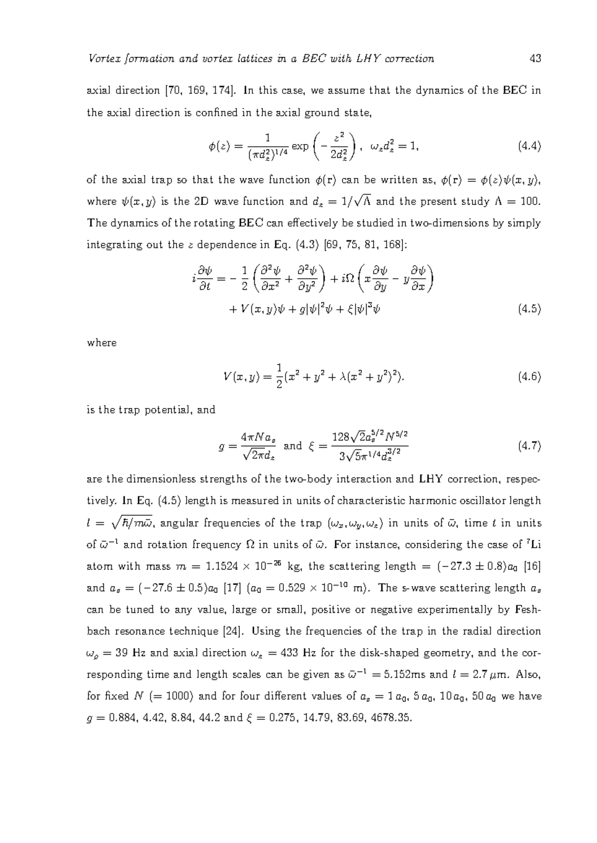 Stability IN BOSE- Einstein Condensates-15 - Vortex formation and ...