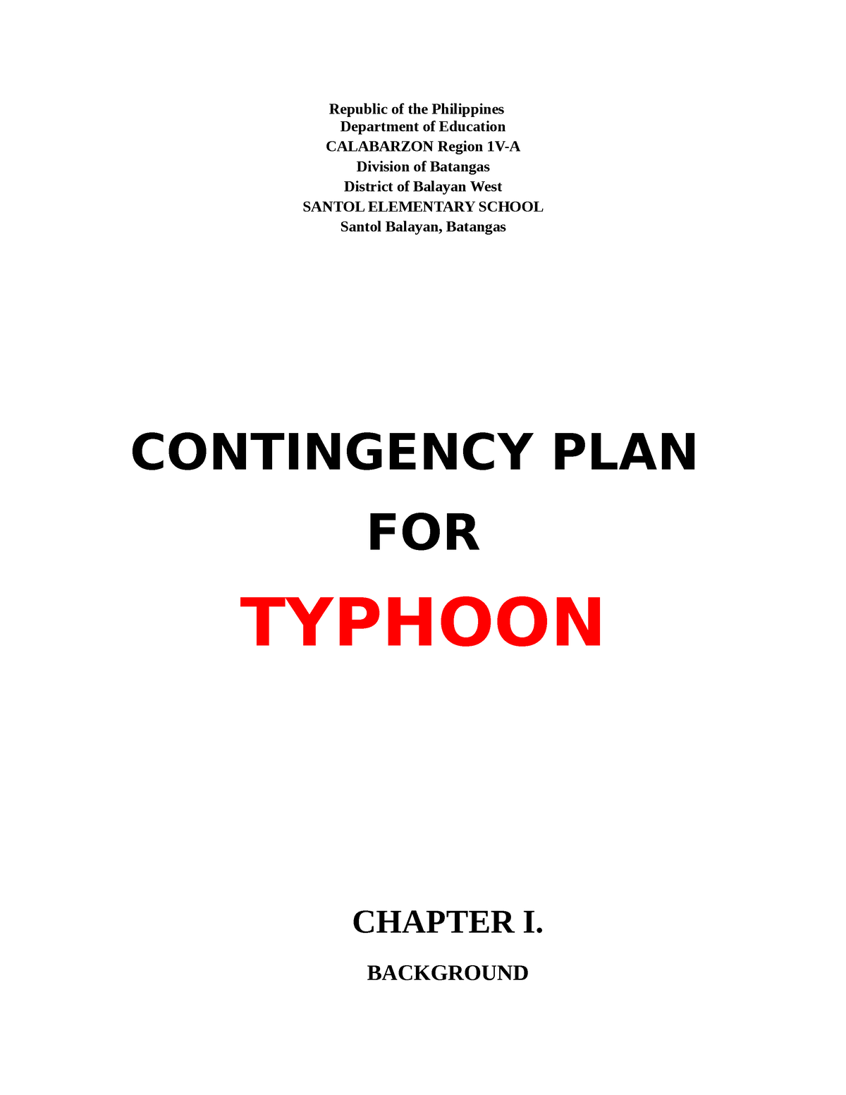 contingency-plan-typhoon-santol-republic-of-the-philippines