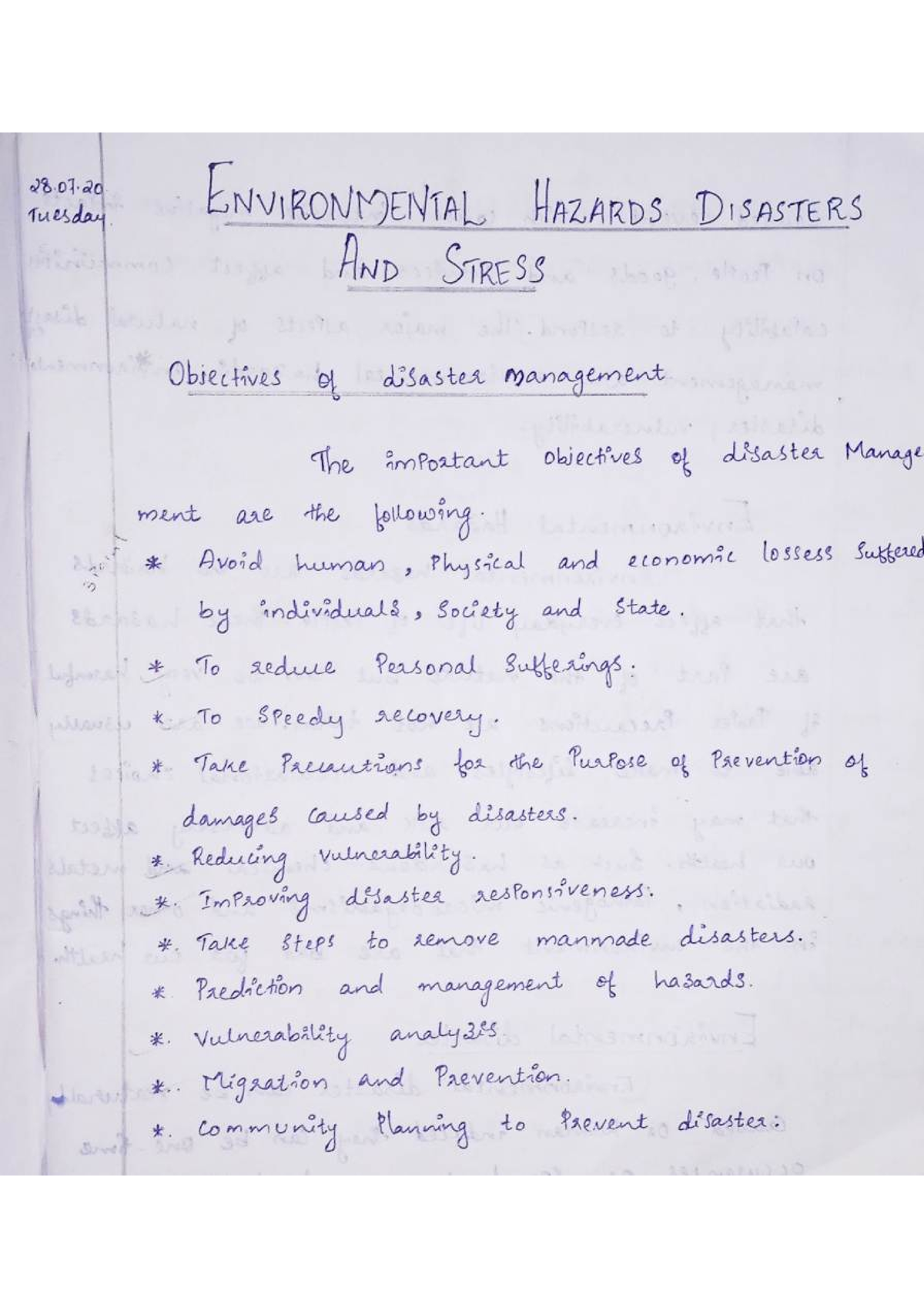 objectives-of-disaster-management-and-cycle-of-disaster-management