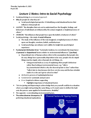 Ch 4 - Comprehensive textbook notes for chapter 4. - The Social Animal ...