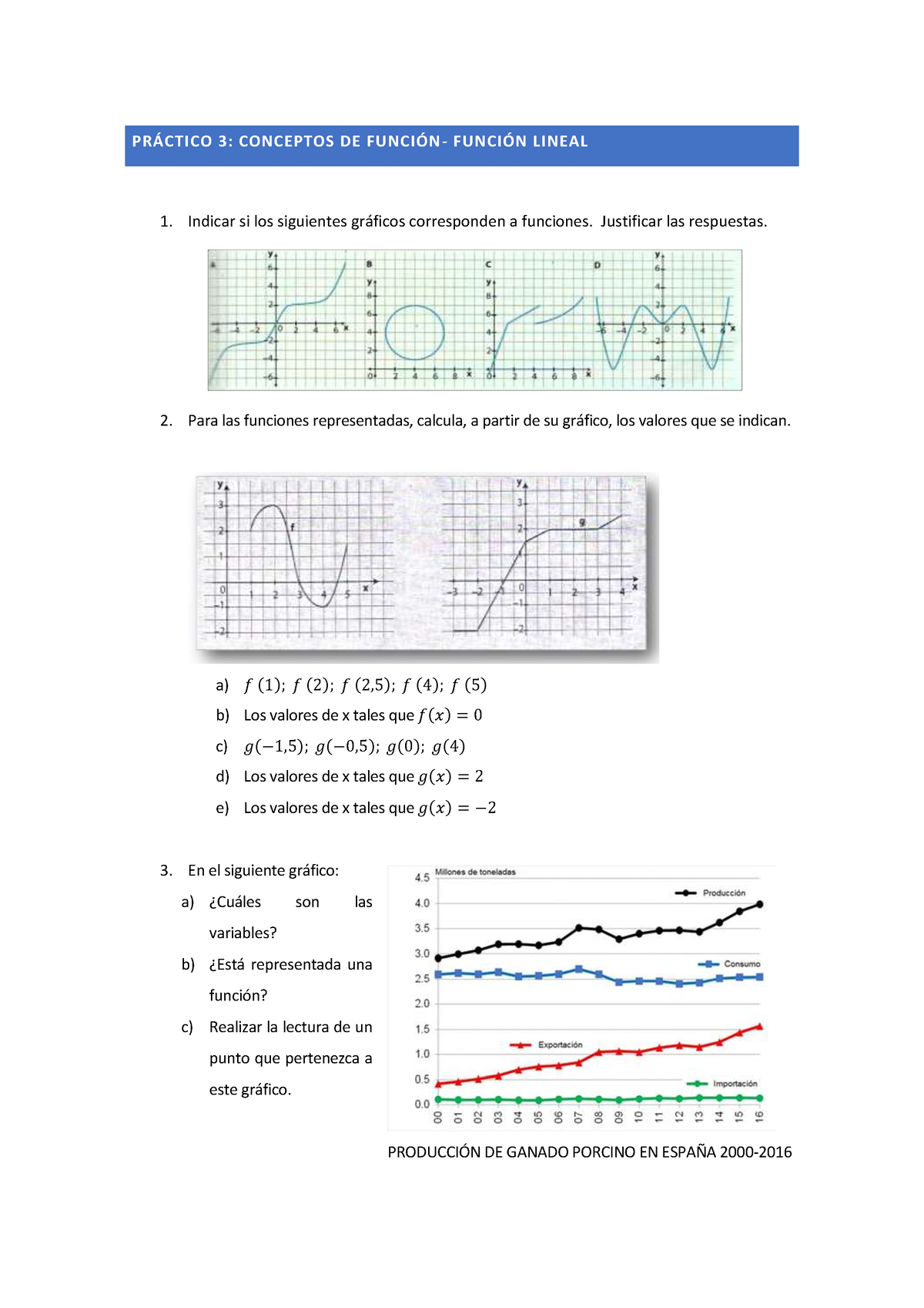 Matemática Capítulo 3 Práctica - PR¡CTICO 3: CONCEPTOS DE FUNCI”N ...