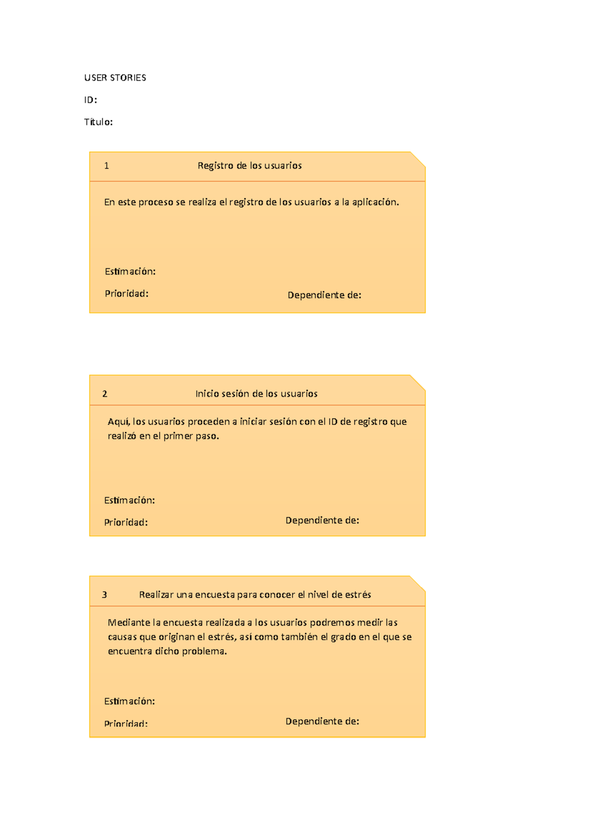 USER Stories - apuntes sobre el curso de innovación y transformación ...