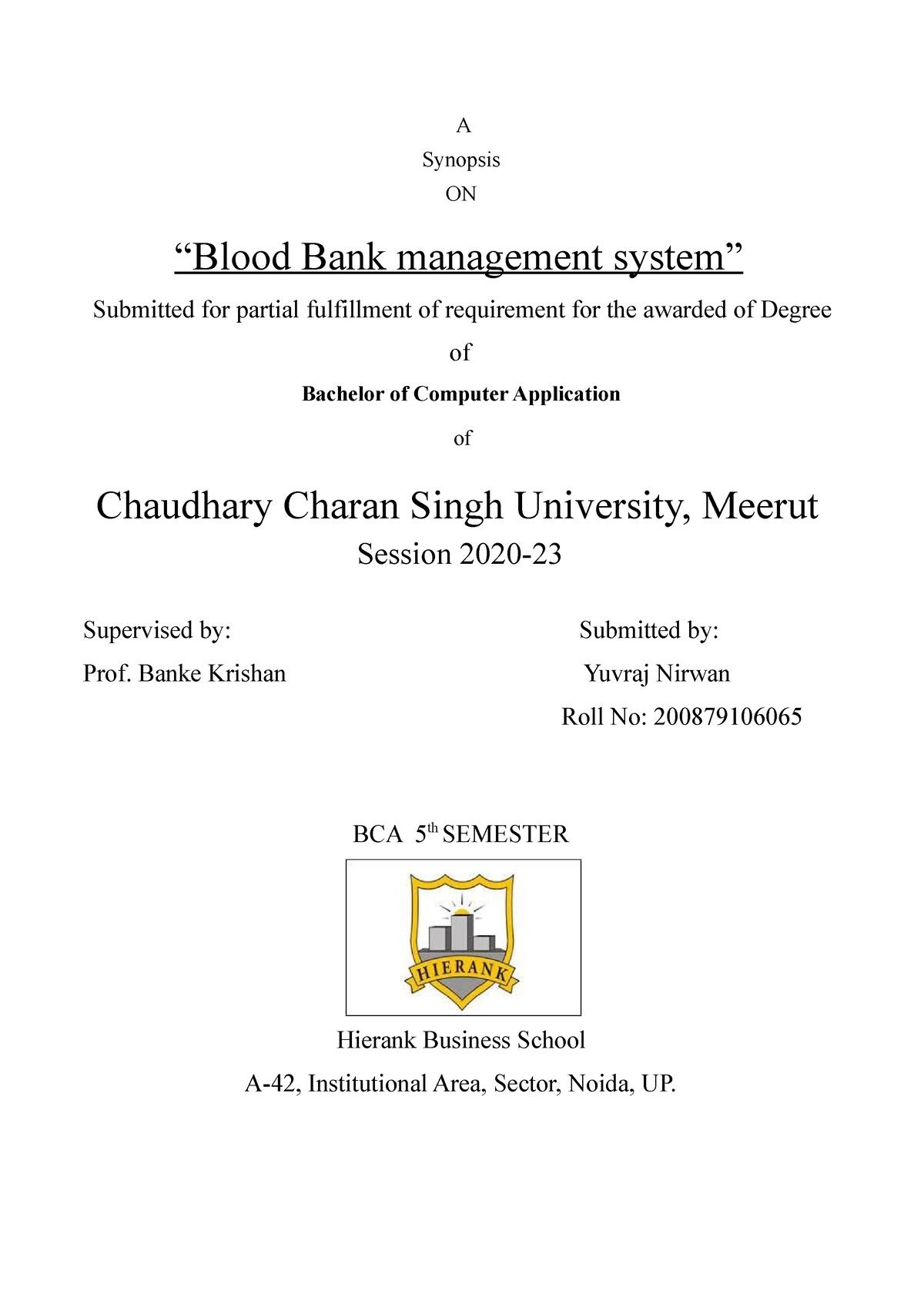 research topics on blood bank