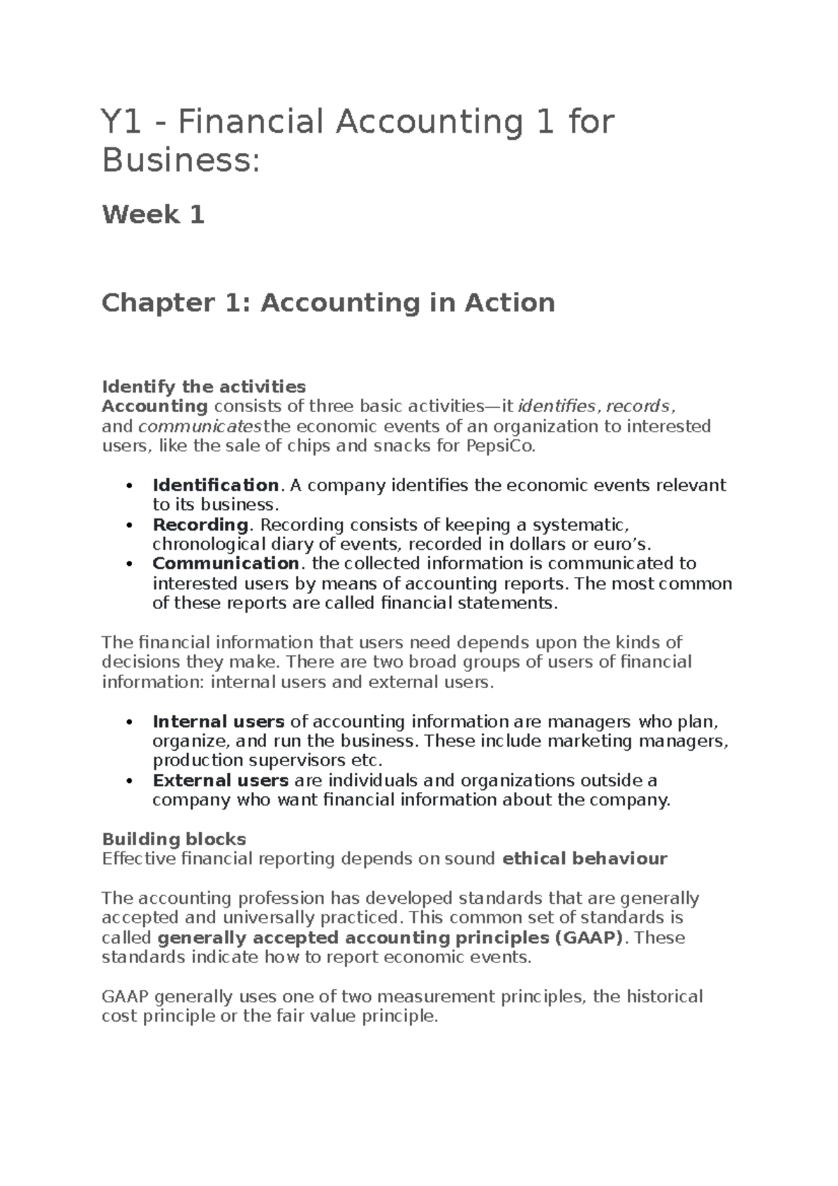 Resumen accounting nfabsj aifag sfa fas gfauif Y1 Financial