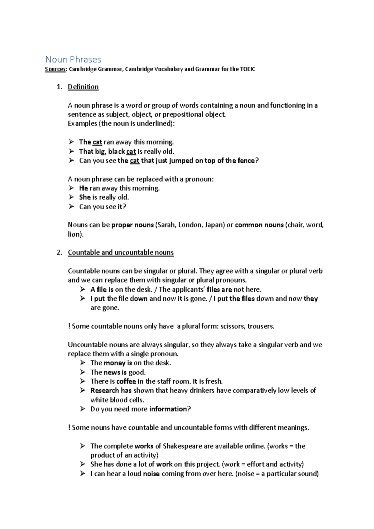 Noun Phrases Warning TT Undefined Function 32 Noun Phrases Sources