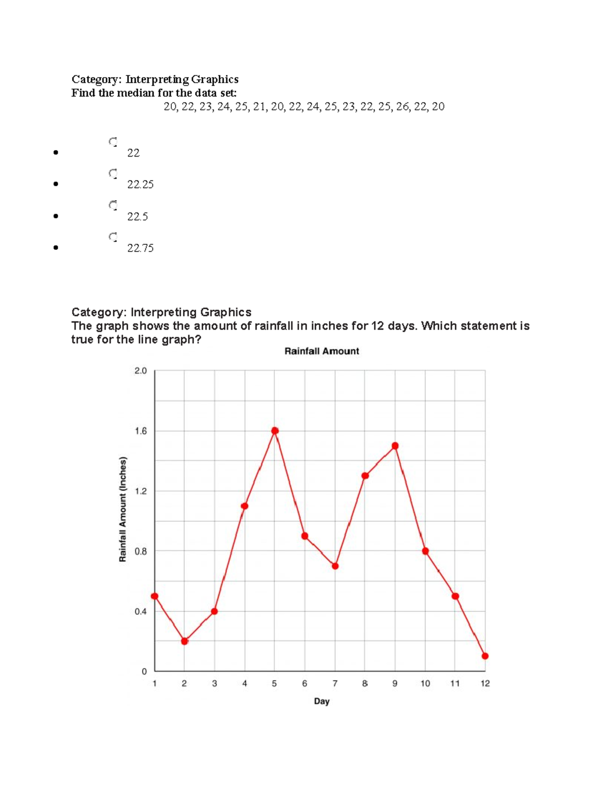 Category teas math math Category Interpreting Graphics Find the