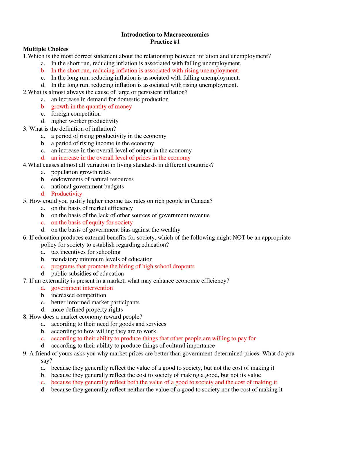 Practice_Quiz_MacroEconomics_1 - Introduction To Macroeconomics ...