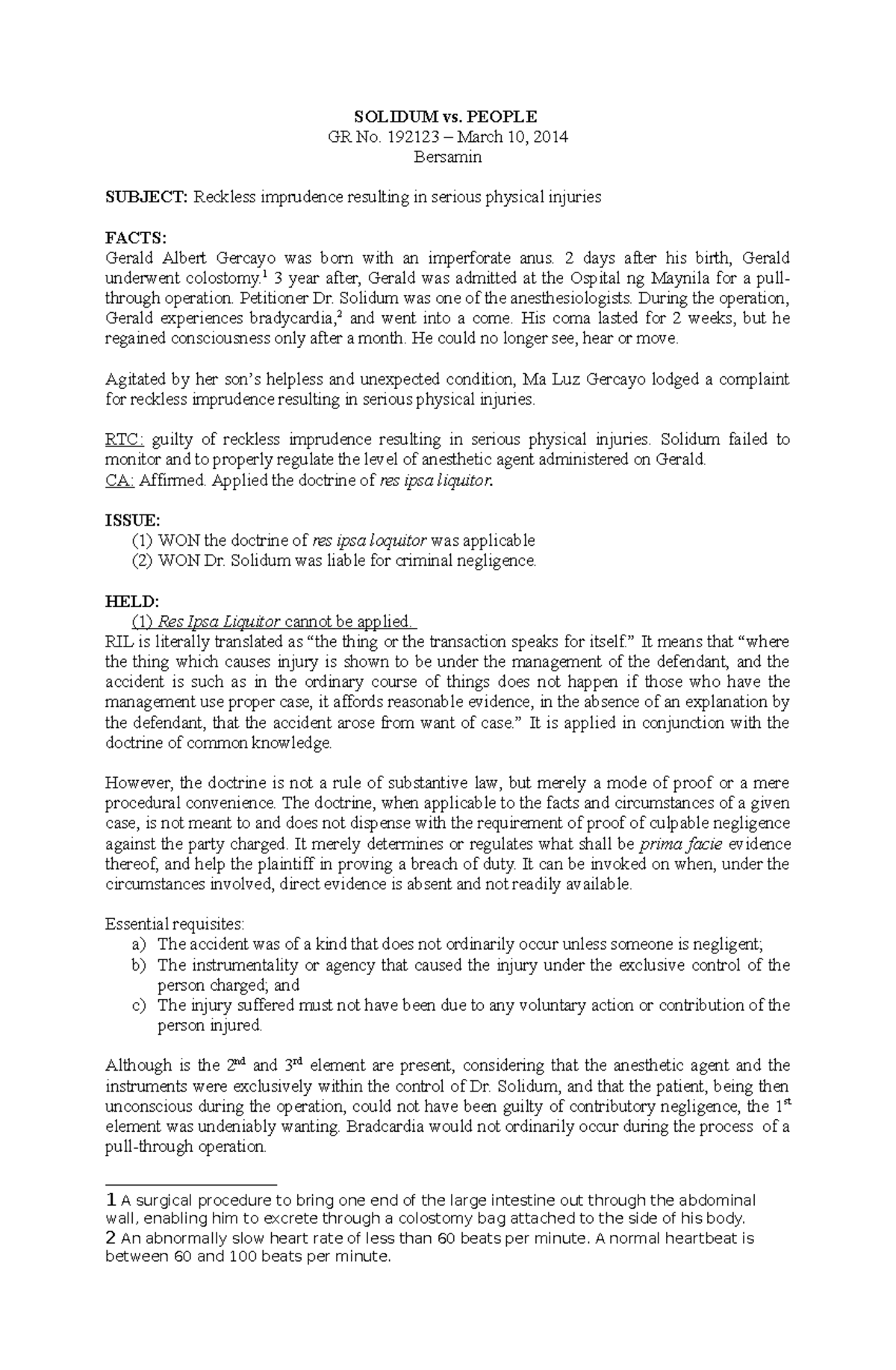 CASE Digest- RULE 111 - SOLIDUM vs. PEOPLE GR No. 192123 – March 10 ...