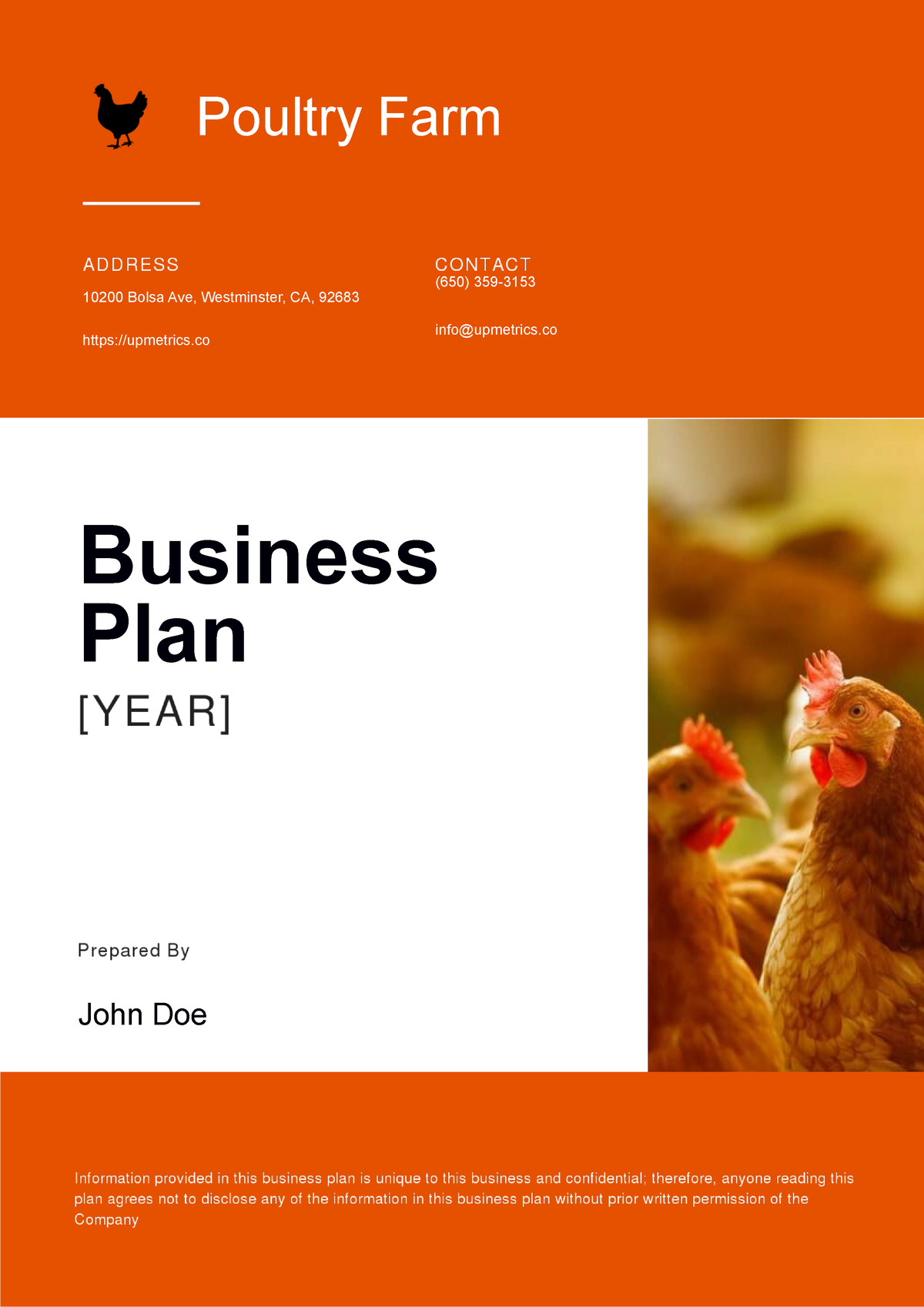 poultry farming business plan for beginners