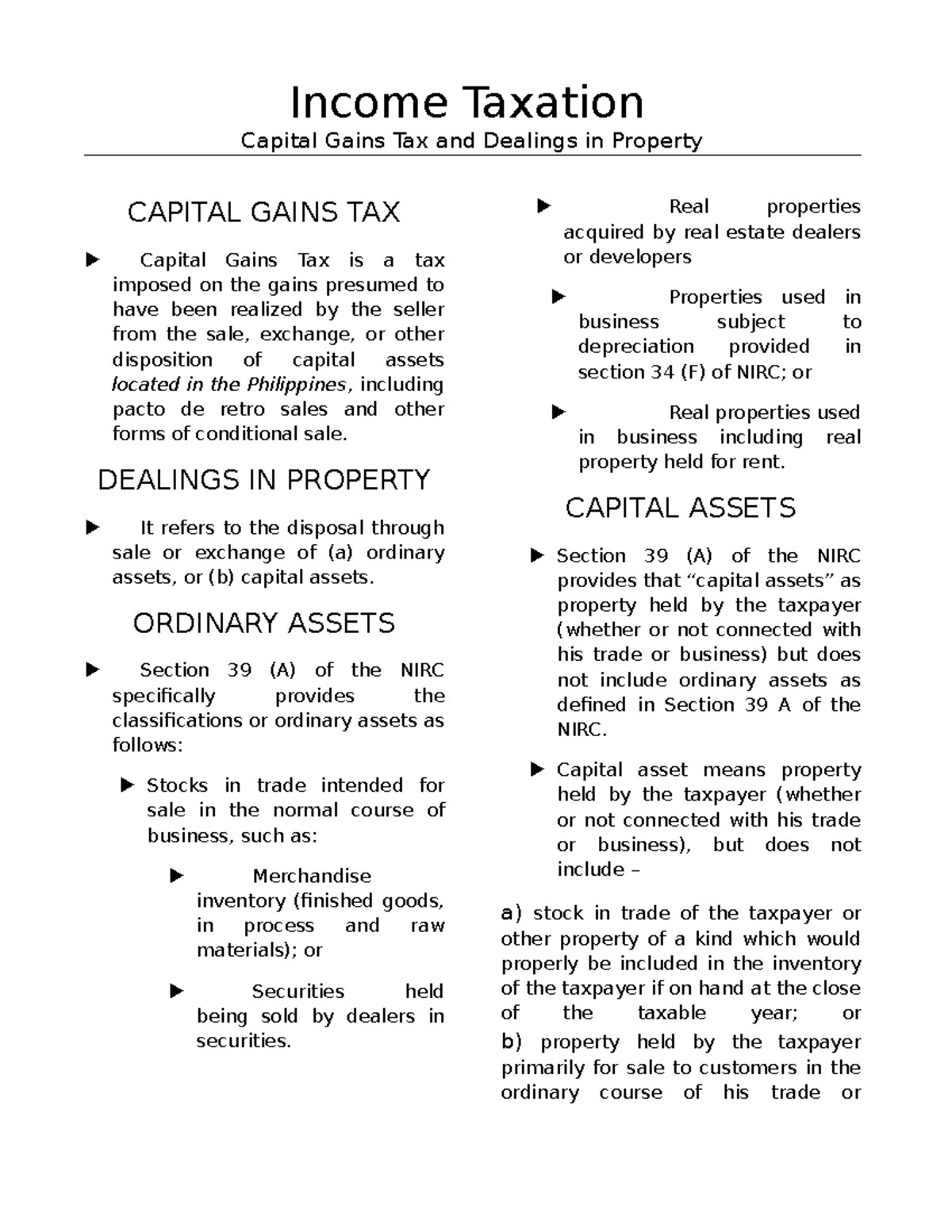 Are Farms Subject To Capital Gains Tax