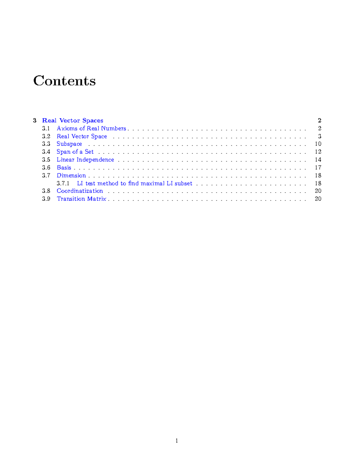 Chapter 3 - Real Vector Spaces - Mathematics 2 F112 - Suresh Kumar ...