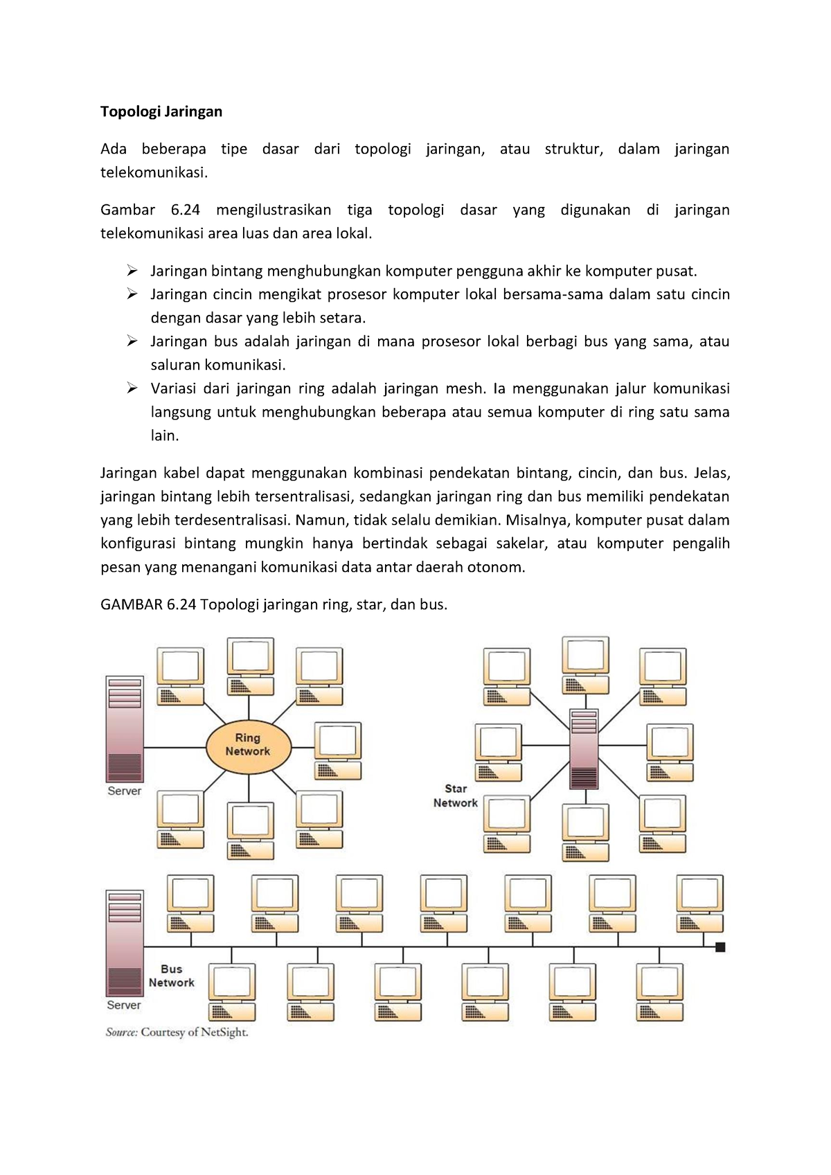 Topologi Jaringan - Topologi Jaringan Ada Beberapa Tipe Dasar Dari ...