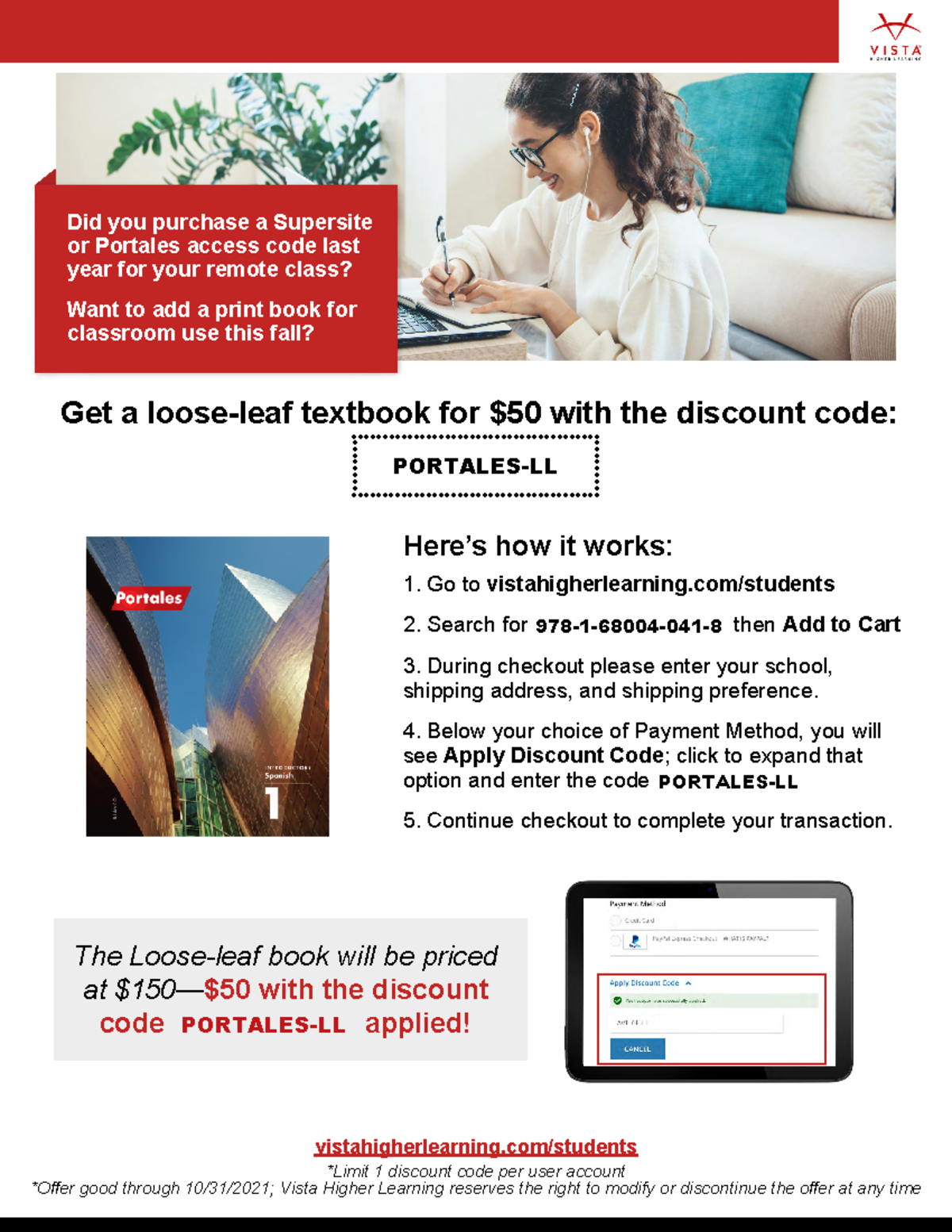 Portales book purchase saving coupon - Did you purchase a Supersite or ...