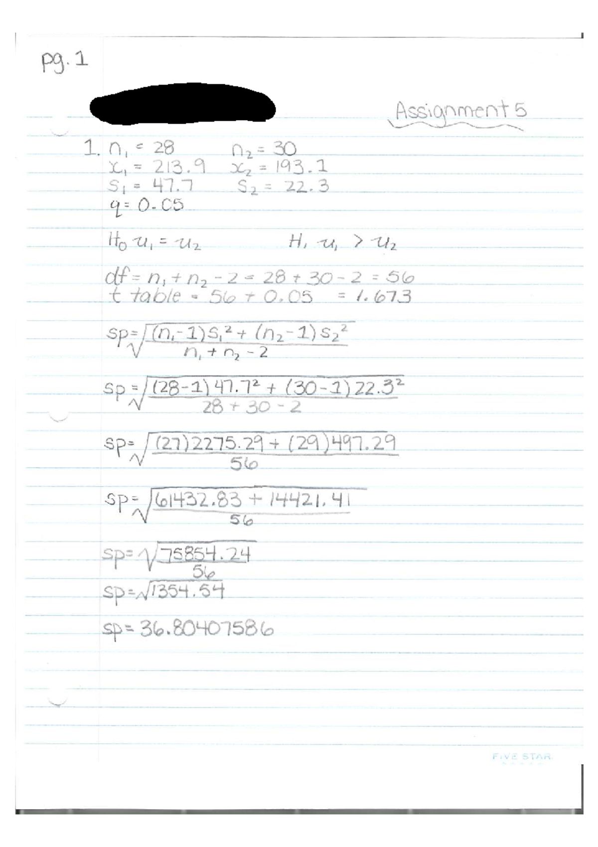 math 216 assignment 5