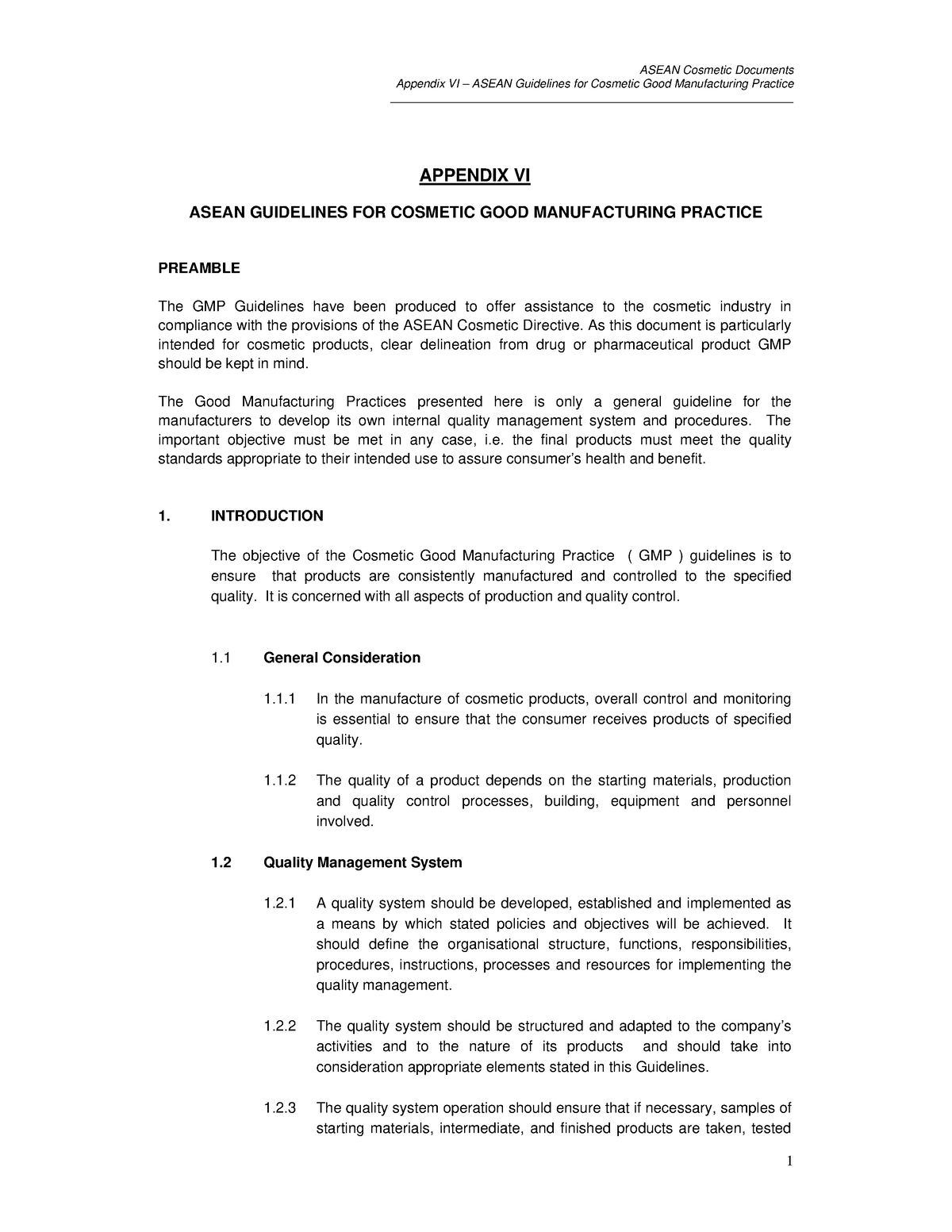 Microsoft Word - Appendix VI - Appendix VI – ASEAN Guidelines for ...