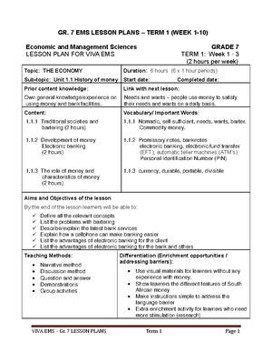 ems assignment grade 9 term 1