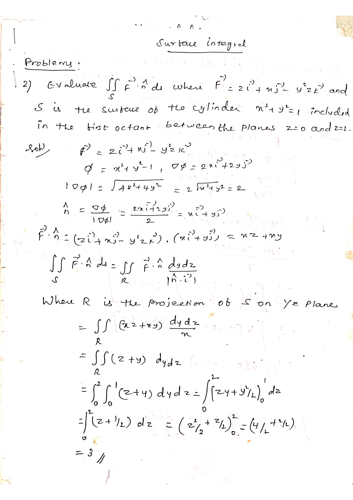 GREENS , STOKES , GAUSS DIVERGENCE THEOREMS - Advanced Calculus And ...