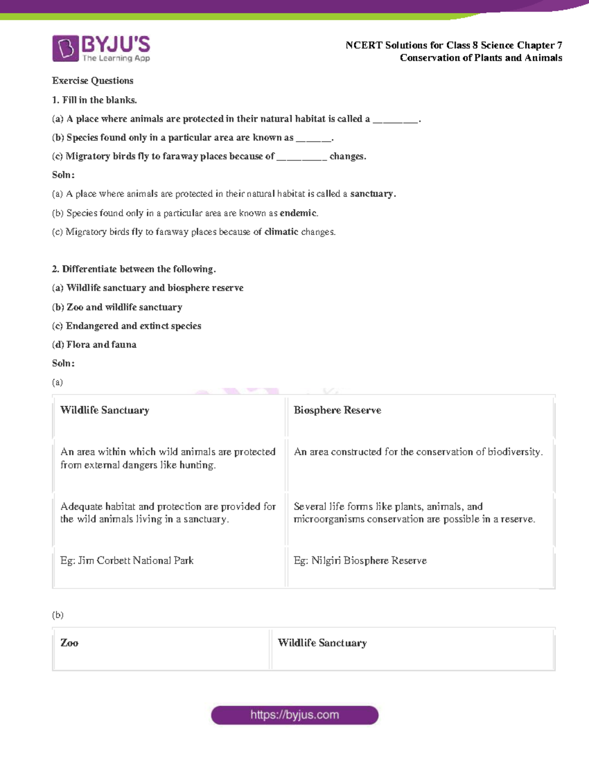 Ncert solutions for class 8 march 30 science chapter 7 conservation of ...