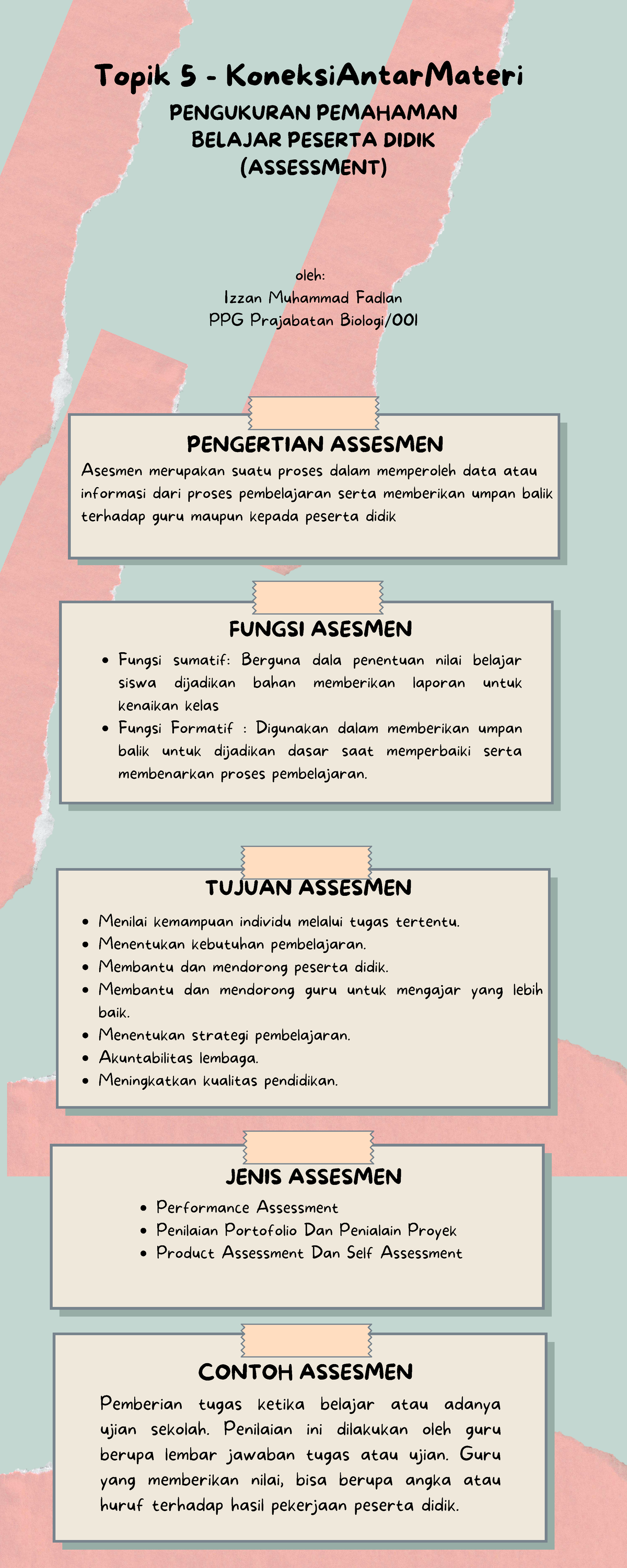 Topik 5 - Koneksi Antar Materi - Asesmen Merupakan Suatu Proses Dalam ...