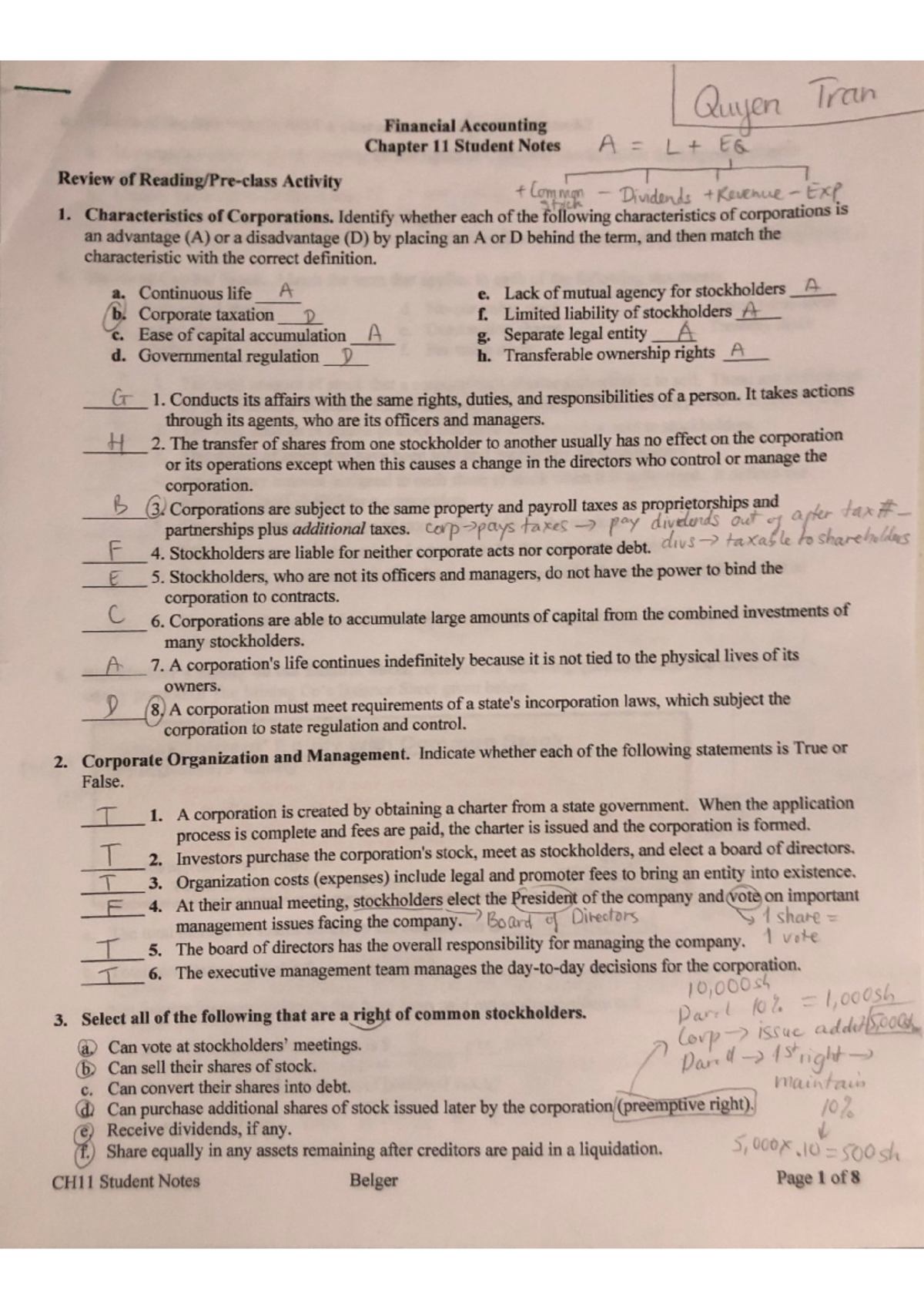 Sn11 - Sn11 - Financial Accounting Quyen Tran Chapter 11 Student Notes ...