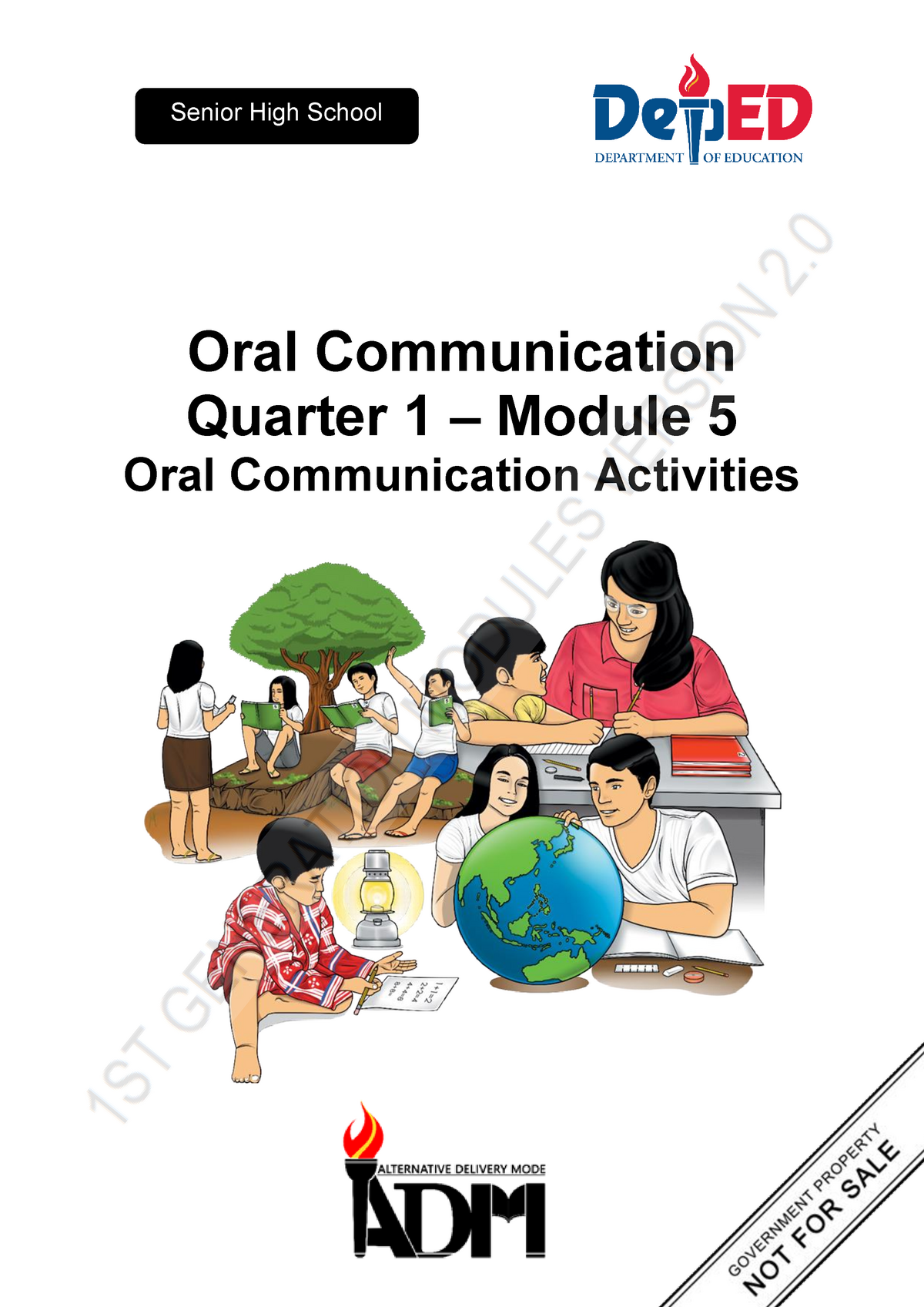 Oral Communication Quarter 1 Module 4 Answer Key