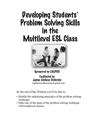 Final Examination Semester I Session 0910_Communication Principles - 2 ...