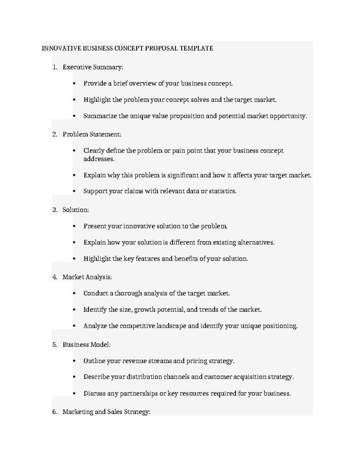 Midterm Innovative Business Concept Proposal Template - INNOVATIVE ...