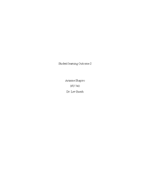 740Week 2 notes - Week 2 notes EBP in nursing and healthcare Evidence ...