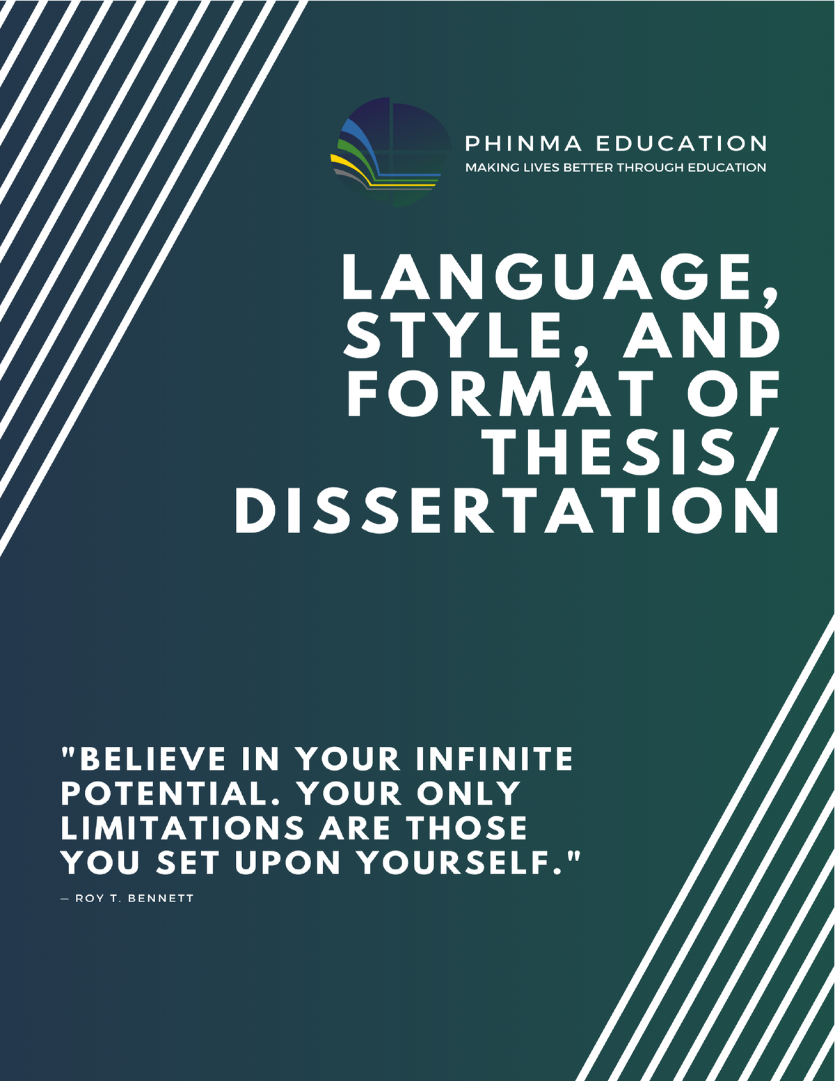 dissertation language style