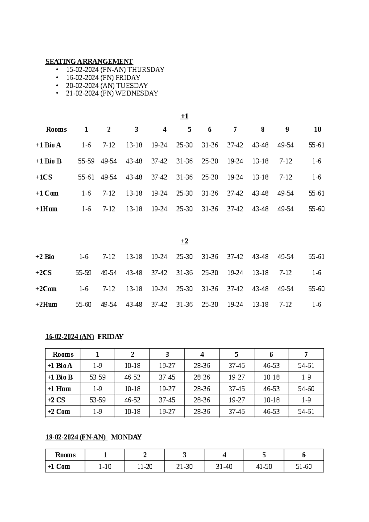 Screenshot 2024-02-16 at 7.05.24 PM - SEATING ARRANGEMENT • 15-02-2024 ...