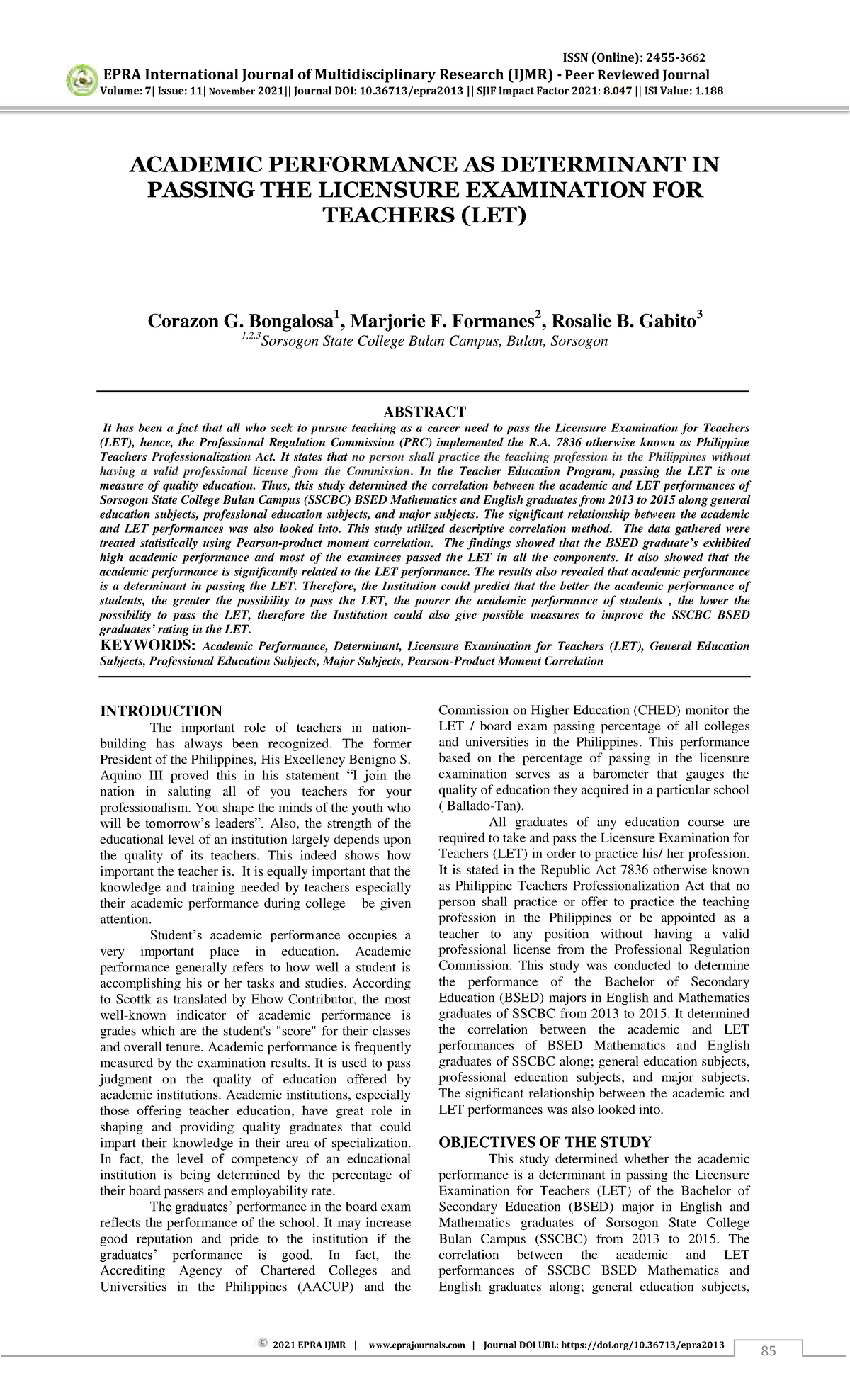 940pm 12.EPRA Journals 6406 - EPRA International Journal Of ...