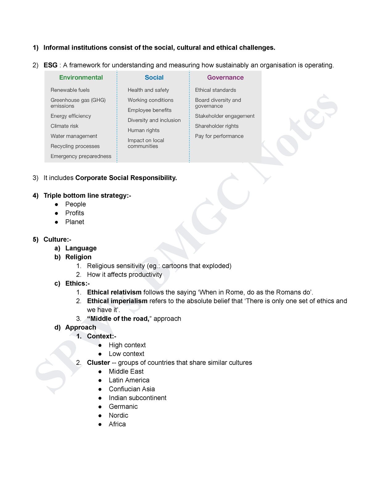 Chapter-3 Informal Institutions - SPW's BMGC Notes Informal ...