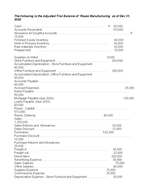 Financial Statements - Shell - Accountancy - Income Statement Balance ...