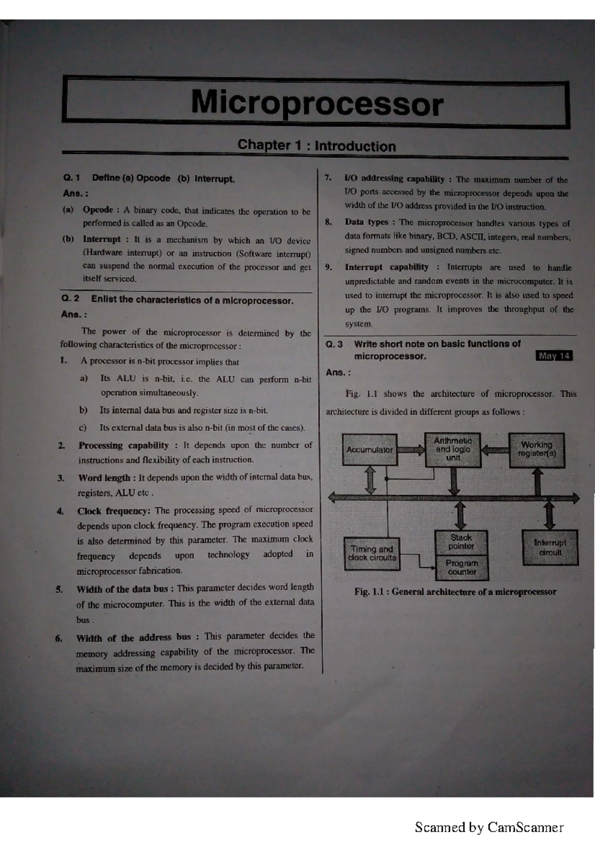 MP Easy Solution - Computer Architecture (COA) Notes - Bachelor of ...