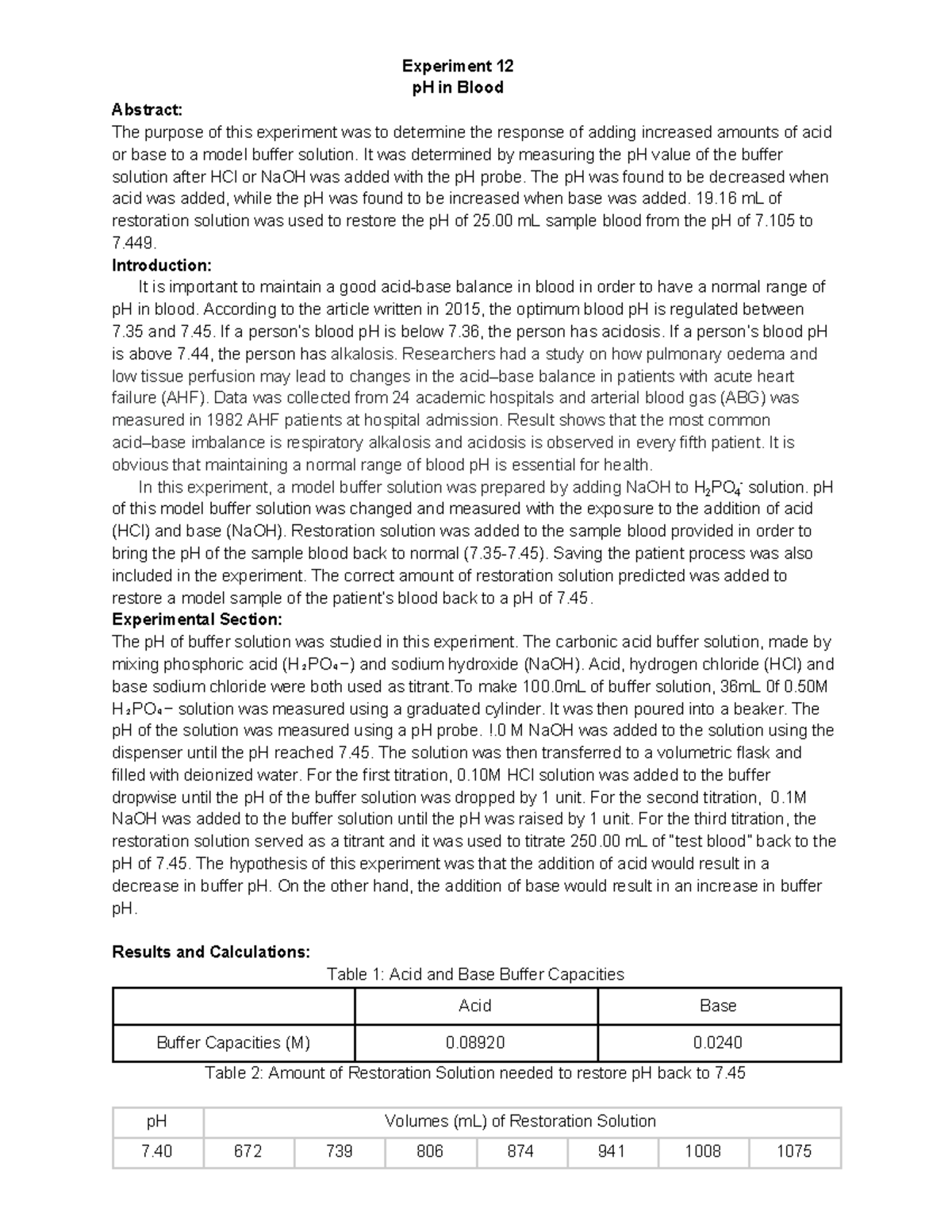 chem 123 experiment 12 edf