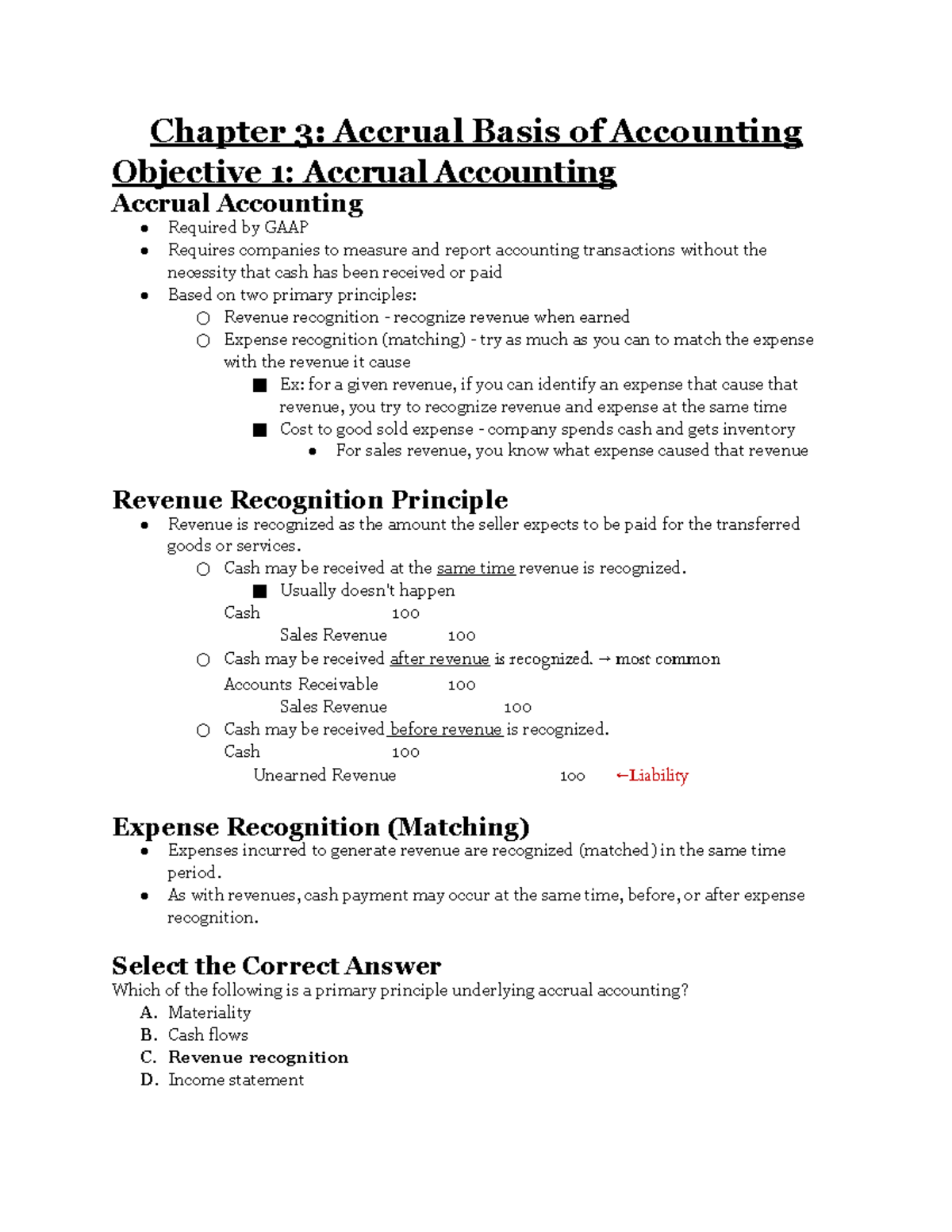 Chapter 3 Accrual Basis Of Accounting - Acct 211 - BU - Studocu