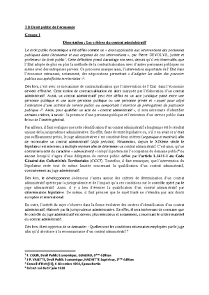 service public et contrat administratif dissertation