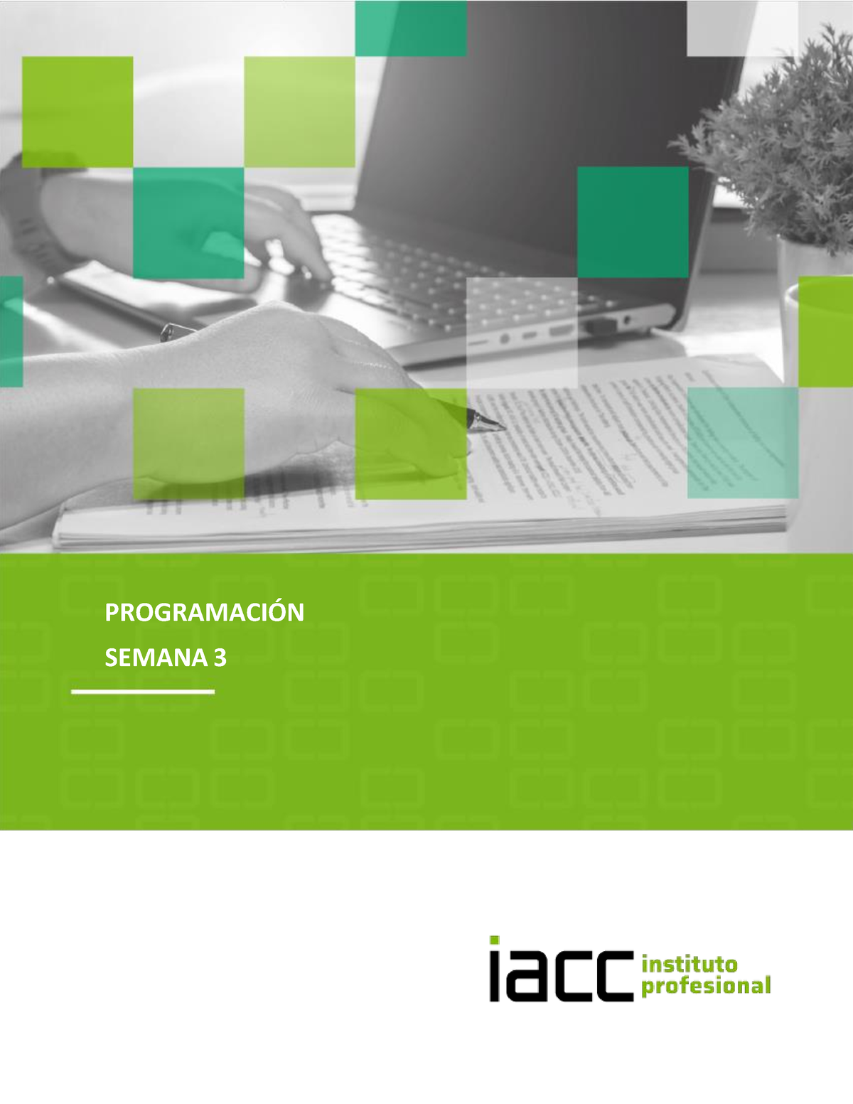 Control 3 - PROGRAMACI”N SEMANA 3 DESARROLLO Utilizando Operadores De ...