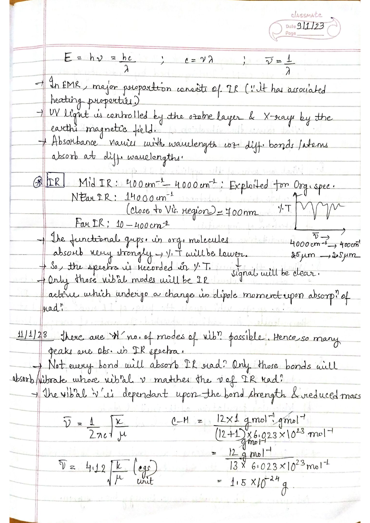 OS(P1) - Spectroscopy - Basic Organic Chemistry - Studocu