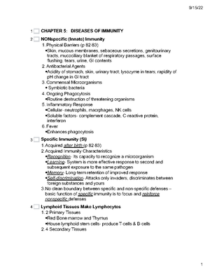 Patho chapter 2 - Dr. Simat - 9/15/ 1 Chapter 2: Inflammation ...